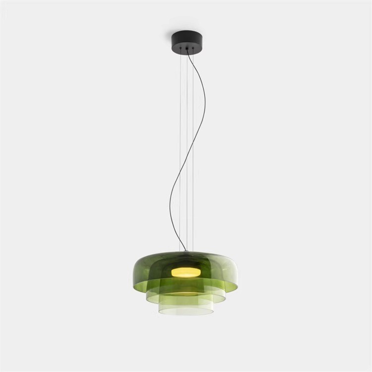 Nordic Simple Colorful Glass Restaurant Pendant Lamps For Bar Living Dining Room Hanging Light(WH-AP-557)