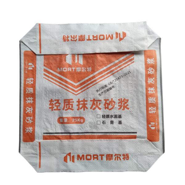 Heavy Duty PP Laminated Bottom Valve Cement Bag 50Kg PP Valve Bag Small Cement