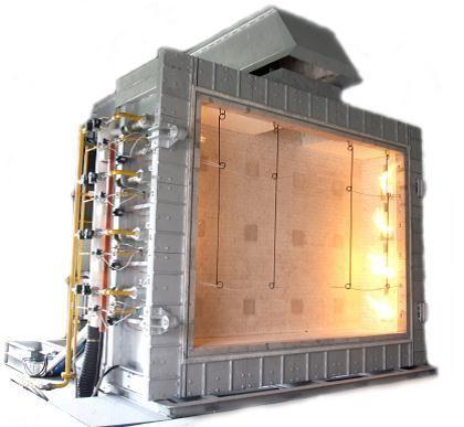 Vertical Building Construction Materials Testing Equipment Fire Resistance