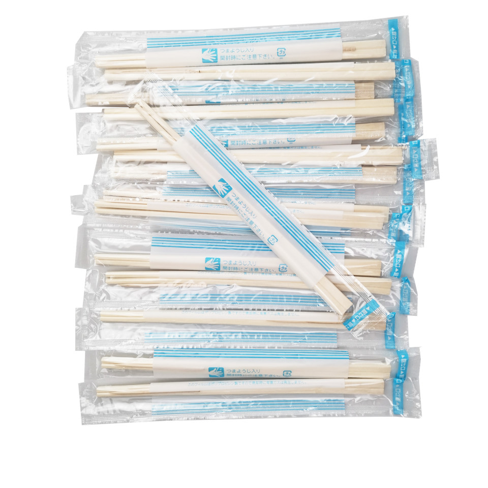 Restaurant Wooden Disposable Sushi Chopsticks Sustainable 20-23cm
