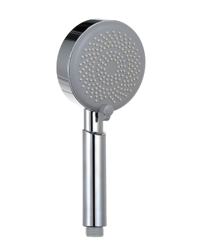 Removable Cover Portable Hand Held Shower Head With Electroplating Matte Black Finish