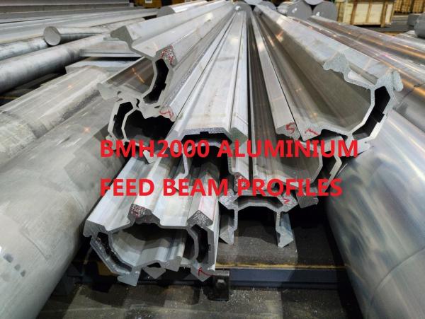 Mining Industry Usage Aluminium Feed Beam Profiles BMH2000 Aluminium Extruded