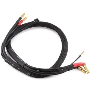 2S High Current Charge Cable w/4mm & 5mm Solid Bullet Connector 10/12/14awg