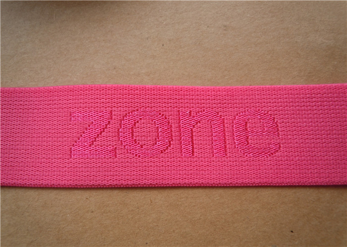 Pink Elastic Webbing Straps
