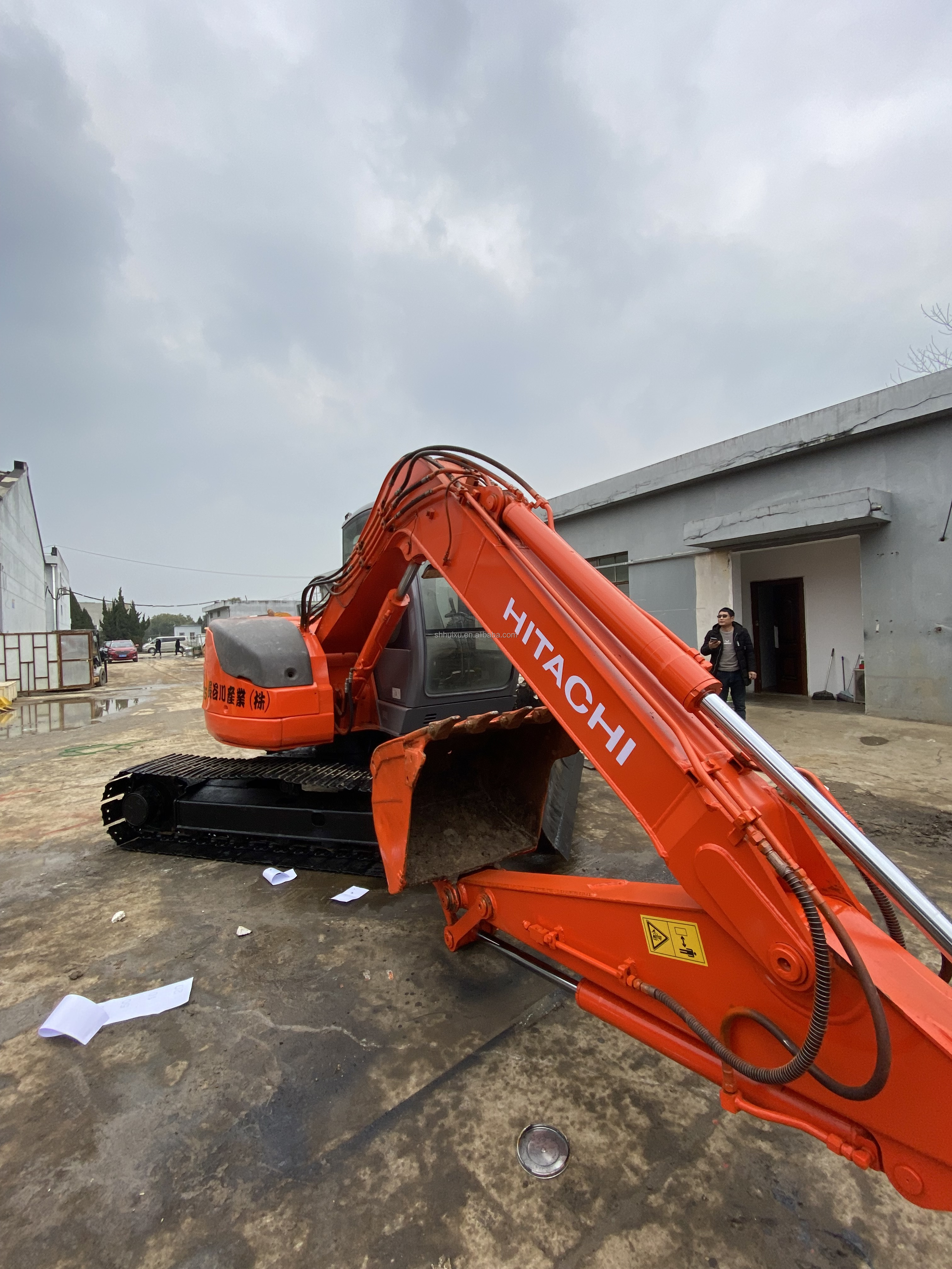 Hitachi hot sale Second hand Hitachi 75US hydraulic crawler excavator Japan origin used mini digger nice quality Cheap price