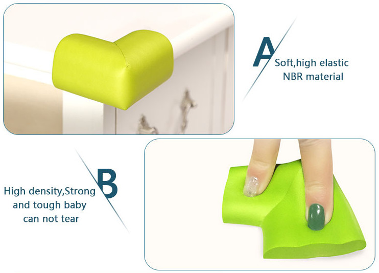 Thickness Baby Safety Corner Guards Domestic Desk Table Customized Color