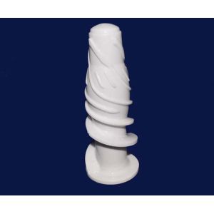 China Anti - Oxidation Ceramic Threaded Rod With Screw High Temperature Resistance on sale