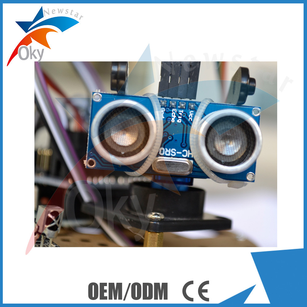 Less Noise Electric Car Chassis Intelligent Arduino Android Mobile Phone