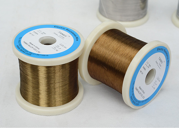 Heating Resistance Round Copper Nickel Alloy Wire 1090 Degree Melting Point