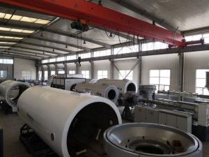 900mm Hot Water Pipe Insulated Foaming Polyethylene Pipe Production Line 720kg/H Manufactures