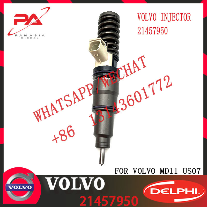 Diesel inyector Common Rail Fuel Injector nozzle Bebe4f11001 21457950 For V-O-L-V E3.3 Engine TRUCK MP7