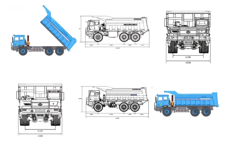 ELECTRIC WIDE BODY MINING DUMP TRUCK FOR SALE