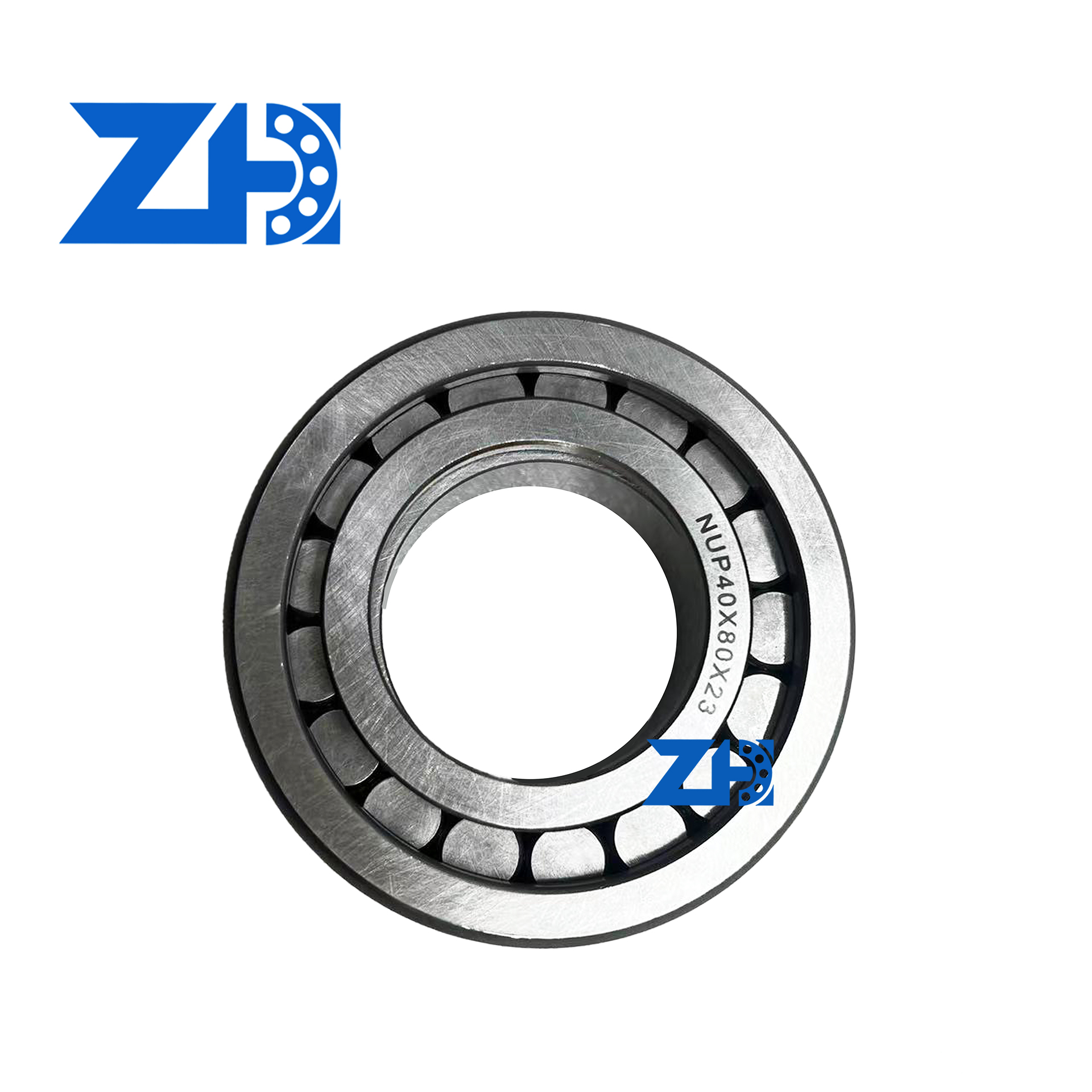 NUP40X80X23 Cylindrical Roller Bearing GCR15 Material