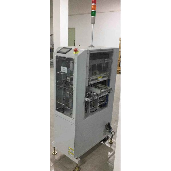 In line PCB surface dust cleaner for smt line with adhesive roller and paper