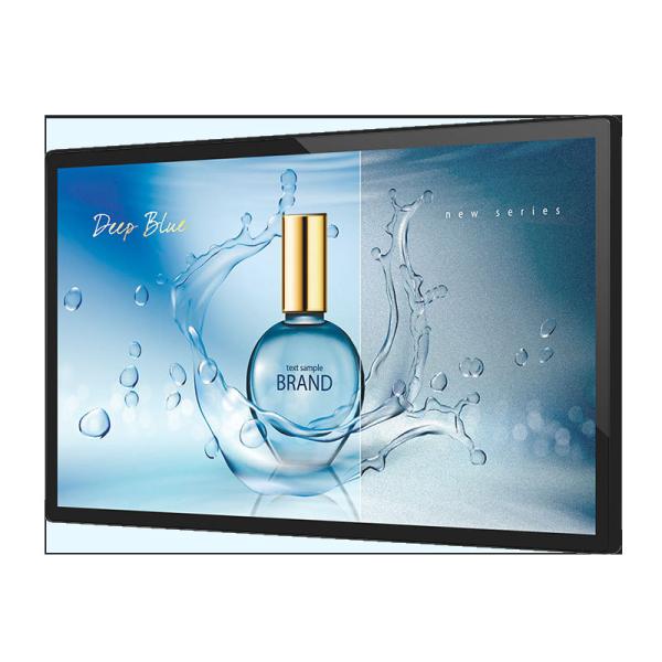 43 55 Inch Indoor Advertising Screen HD LCD Display Wall Mount Android Touch