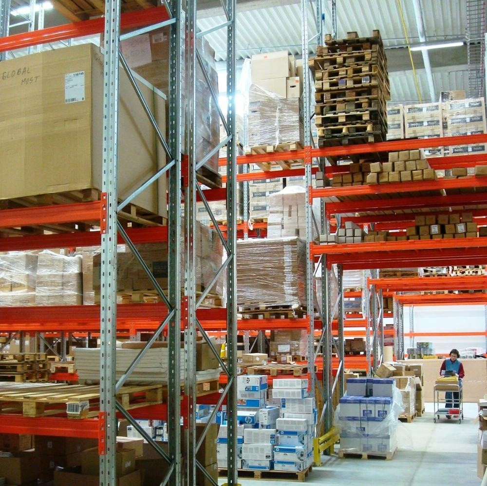  Heavy Duty Warehouse Storage Rack Selective Pallet Racking System Manufactures