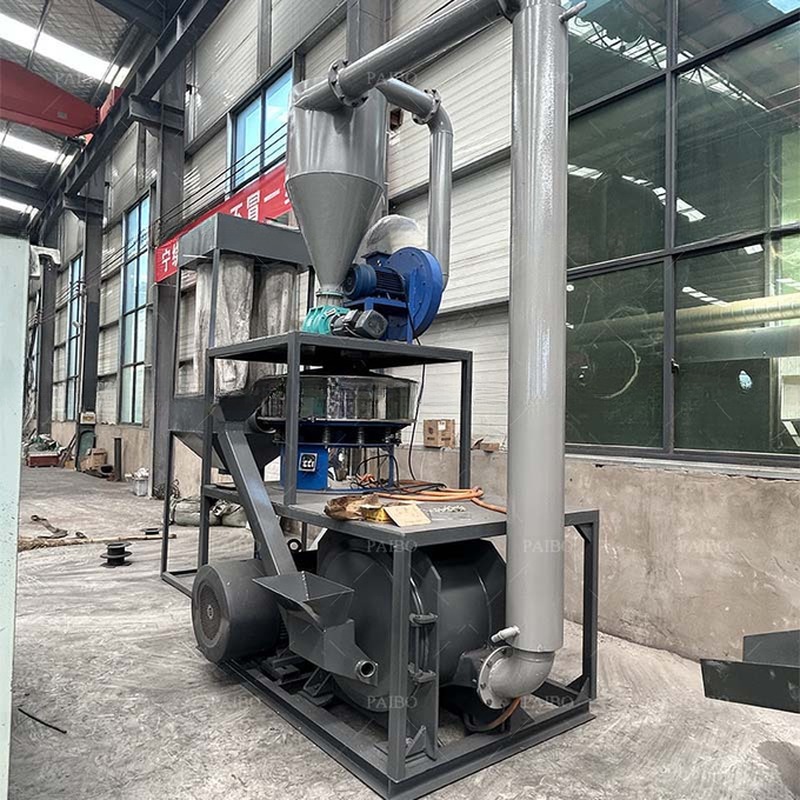 OVERSEAS AC RADIATOR STRIPPING COIL RECYCLING MACHINE WITH 99% PURITY AND 7KW POWER