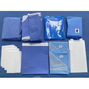 China Disposable Urology Lithotomy Pack Cystoscopy Procedure Surgery Set on sale