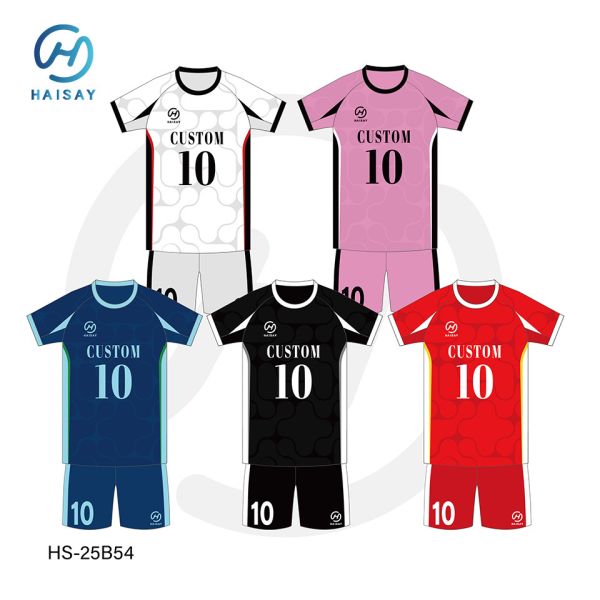 Quality Blank Football Kit Set - 100% Polyester Moisture-Wicking Jersey Shorts Socks for sale