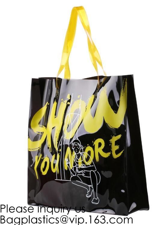 Stadium Approved Environmentally New Clear Tote PVC Shoulder Transparent Shopping Bag,Recycled Clear Pvc Shopping Tote B