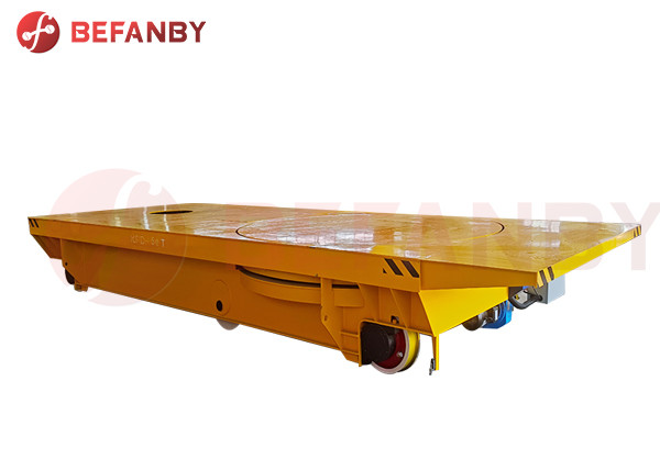 Electric Powered 10t Rail Car For Pipe Packages Handling