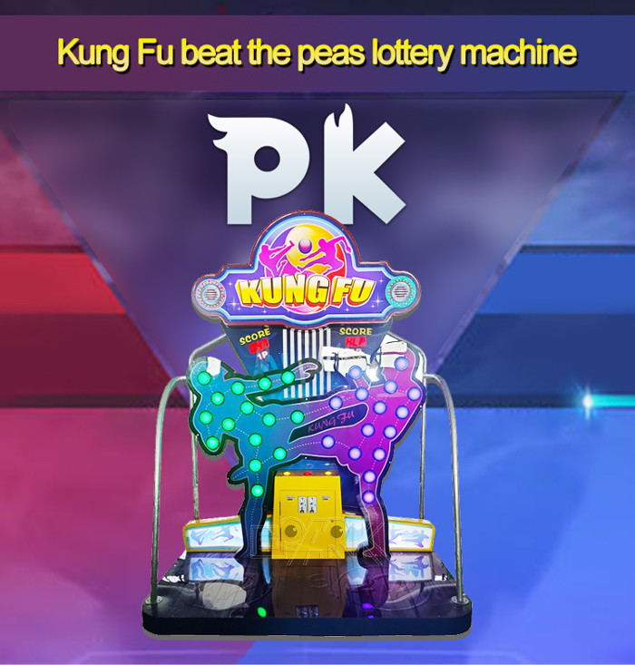 Kungfu Arcade Ticket Lottery Redemption Prize Game Machine Hit Bean Game Machines