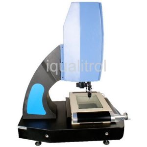 QM2.0 Software Zoom Lens Manual Vision Measuring Machine with Laser Positioning