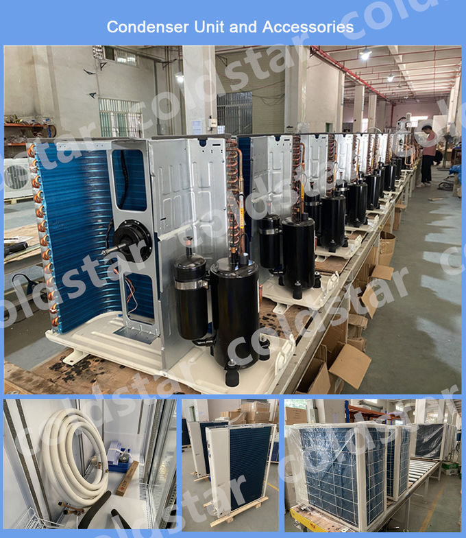 Grocery Store Refrigerator And Freezer Vertical Showcase Chiller