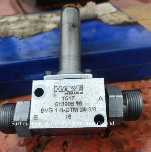 51390510 Electromagnetic Valve HAWE W100 W130H Replacement Valve Road Milling Machine Spare Parts