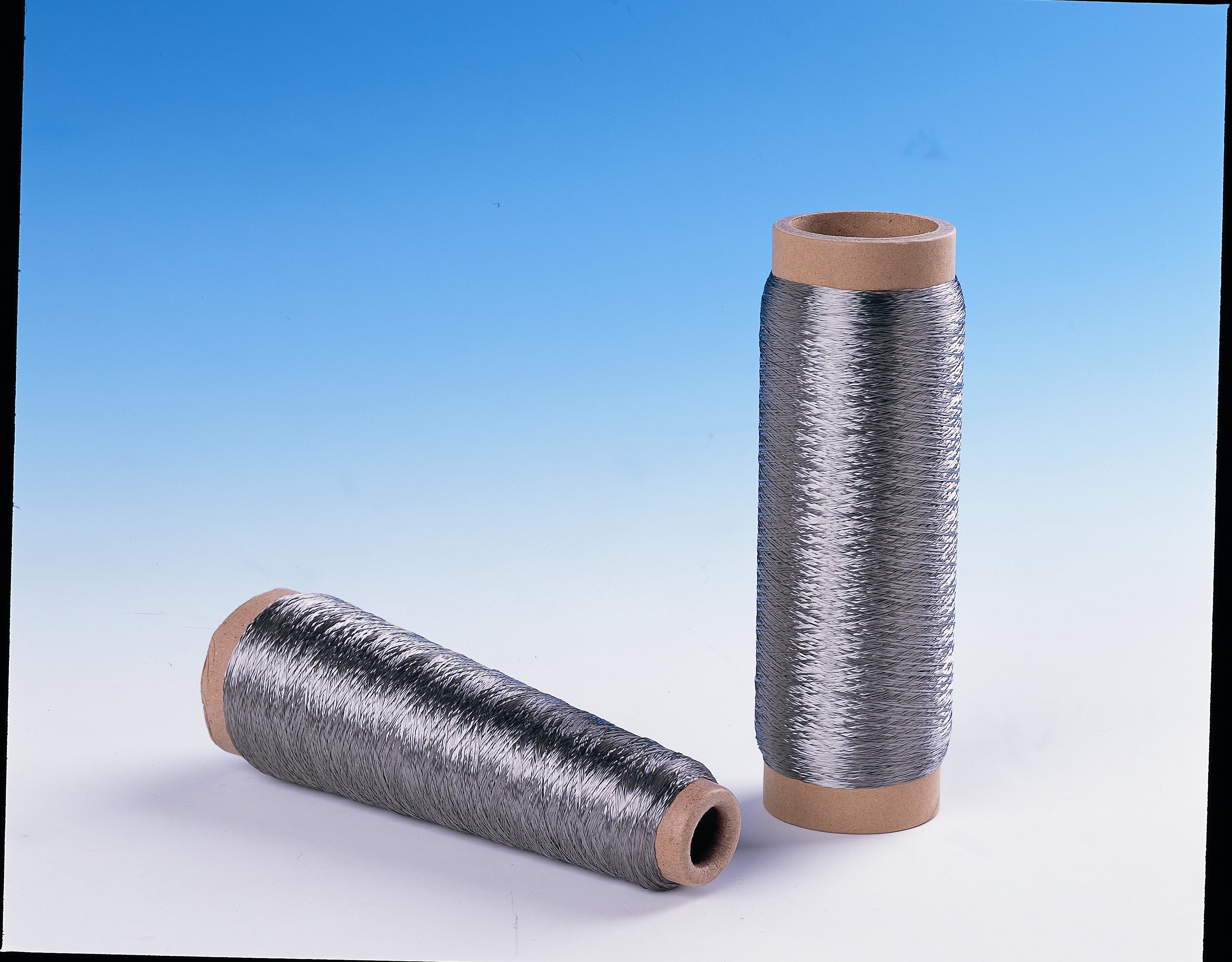 Super Fine Composite Metal Fiber Twist Thread For Heating Pad