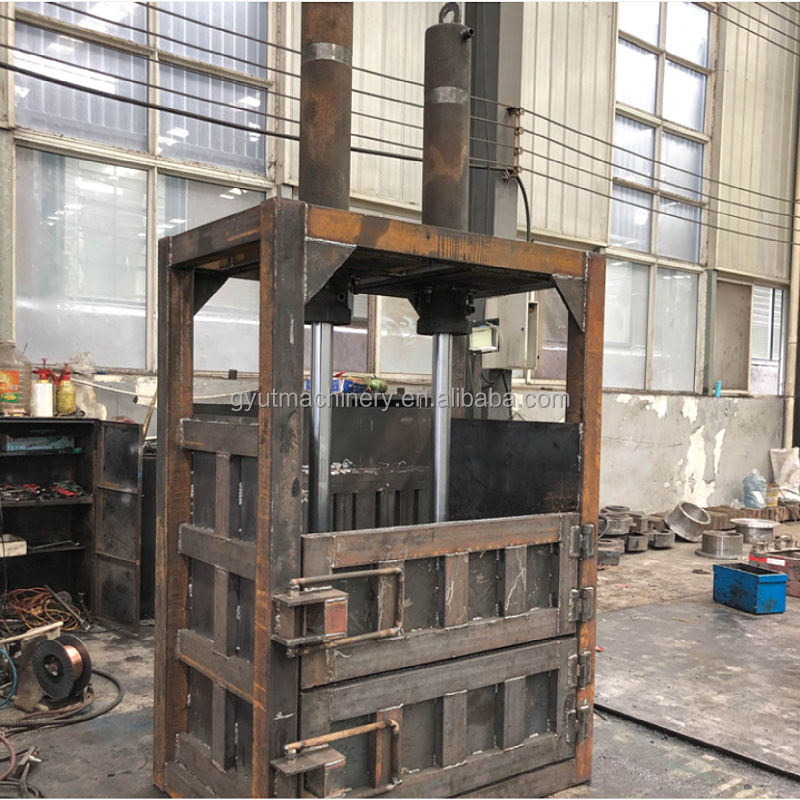 Carton Compress Baler Machine for Recycling Waste Paper Old Clothes