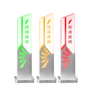 Customized RYG Led Tower Indicator Light For PMMA Material IP50 Protection Grade