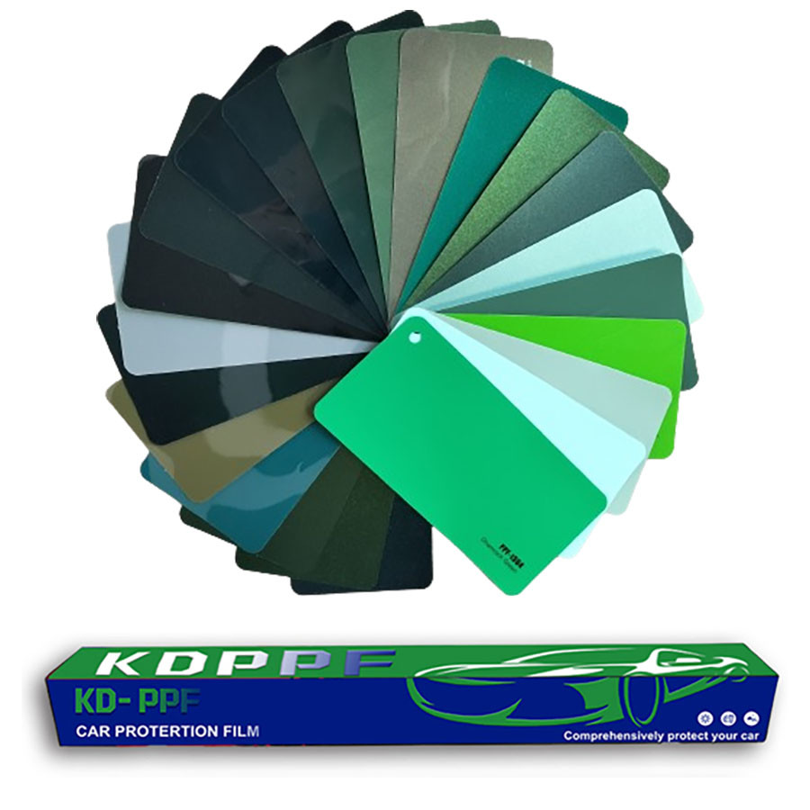 8 Mil Luxury Green Series Car Film Sand Proof Color Change PPF