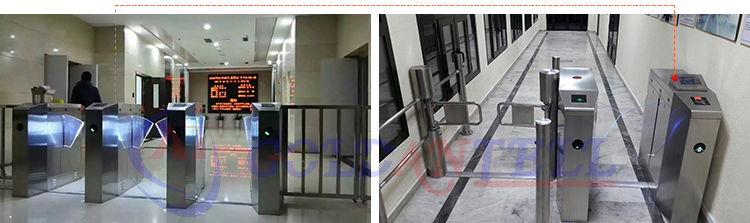 Worthy of trust rfid card reader security turnstile gate