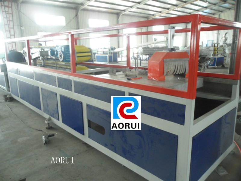 Double Screw Plastic Profile Extrusion Line PVC Door and Frame Profile Making Machine