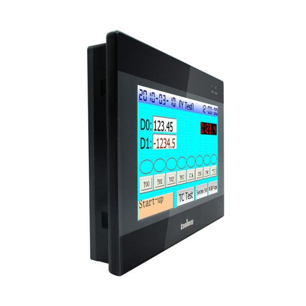 Quality Resistive Touch Integrated HMI PLC GX Developer 8.86 Software TYPE C 12AI for sale
