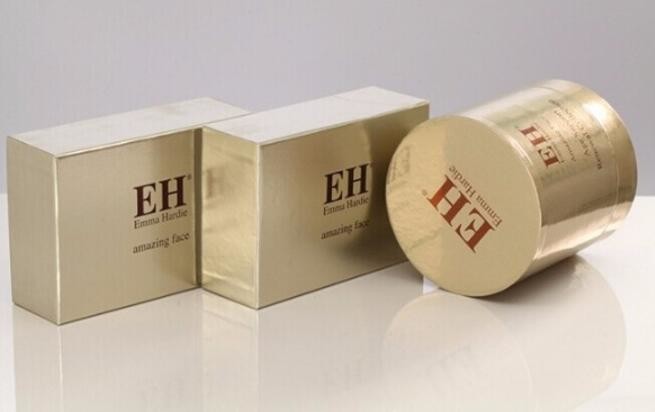 Free sample Luxury velvet drawer packaging perfume custom paper box with logo stamping golden,headband packaging box for