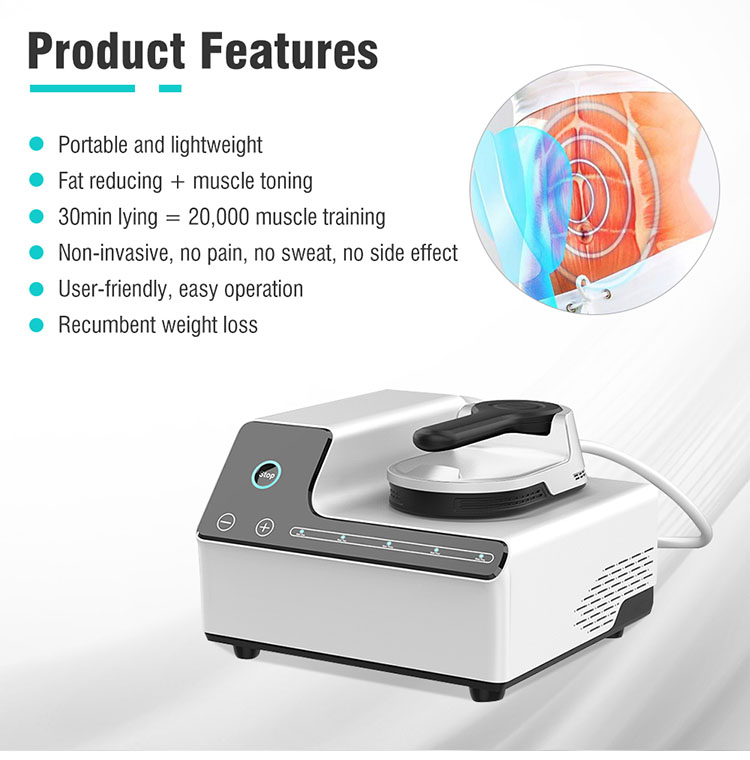 2022 Home Use RF Muscle Sculpting EMS Stimulator Cellulite Massager Reduction Fat Burner EMS Body Sculpting Machine