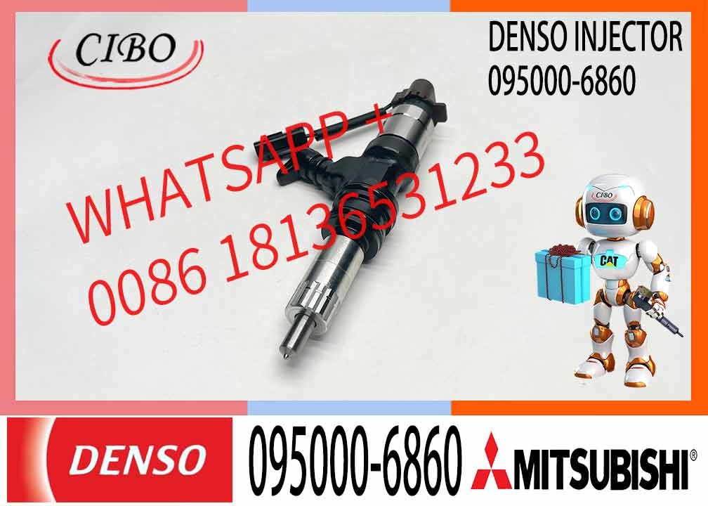 High Quality Diesel Common Rail Fuel Injector 095000-6860 095000-6861 ME304627