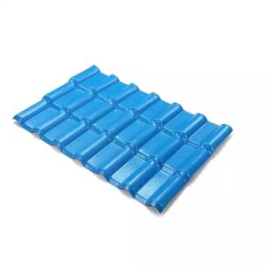 ASA Synthetic Resin Roof Tiles 2.3-3.0mm Thickness Custom Colors