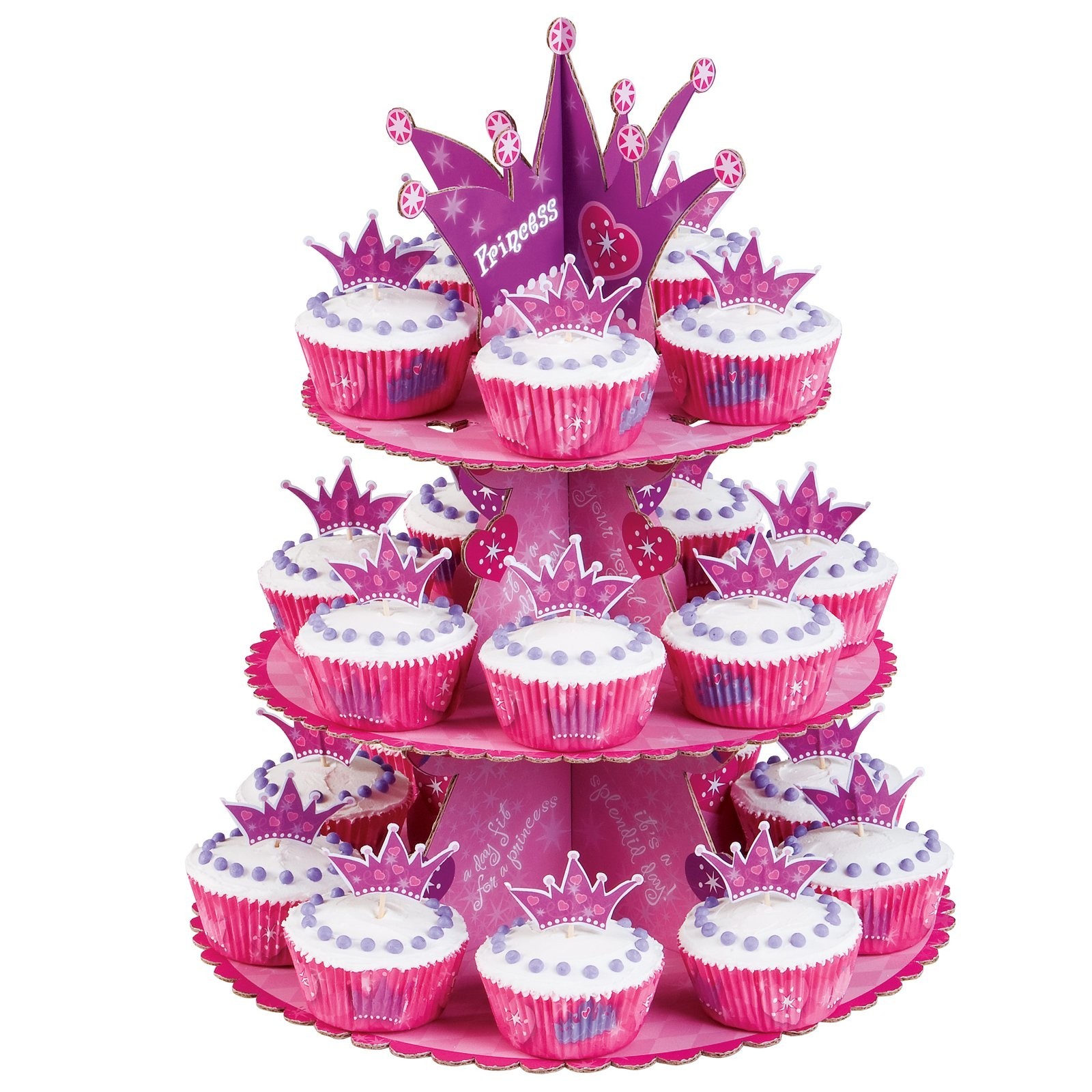 Eye Catching Cardboard Cake Stand Customized Logo Matt Lamination Surface