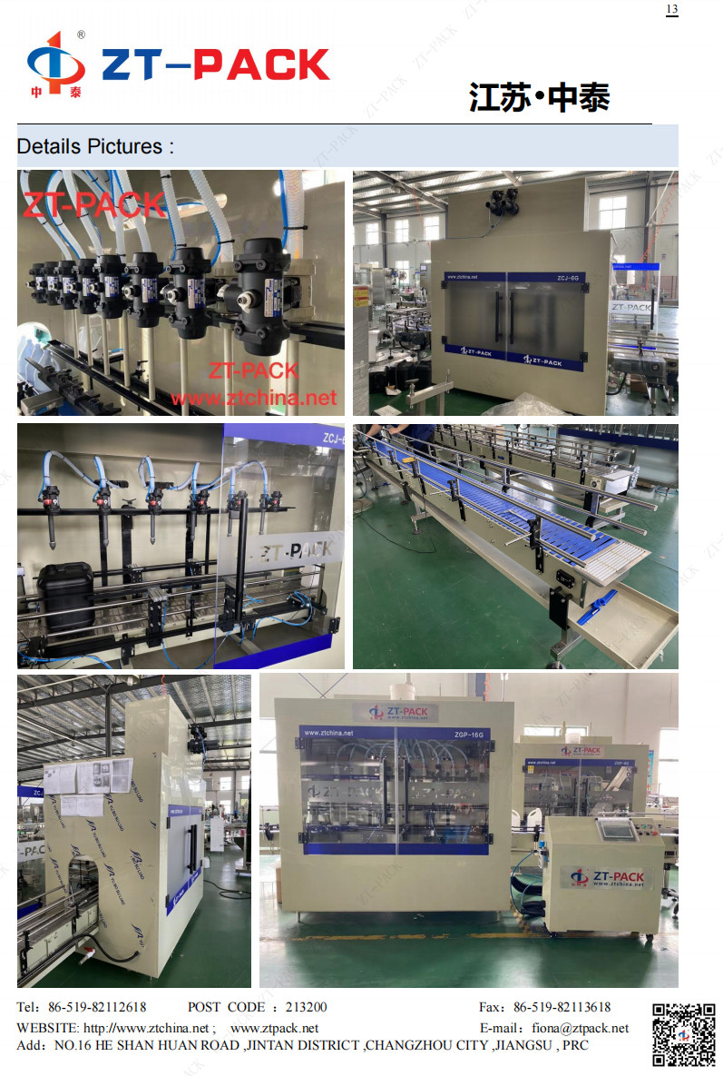 Automatic Corrosive Liquid Filling Machine For Toilet Cleaner Bleach Processing