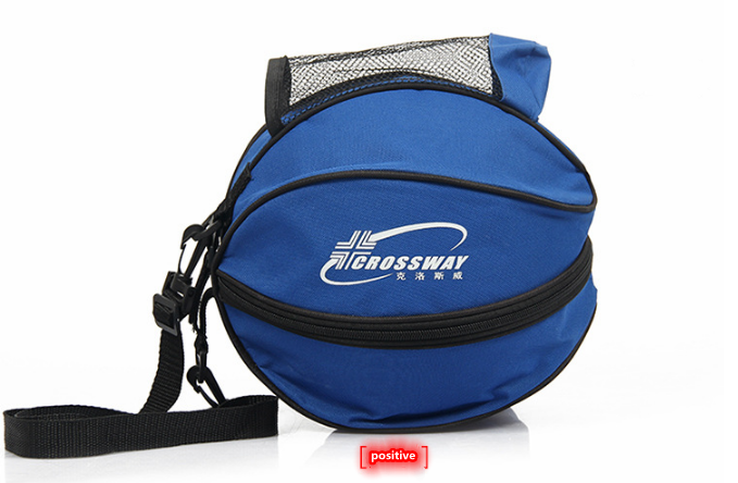 Factory Price Portable Sport Ball Shoulder Bag Football Volleyball Storage Backpack Handbag Round Shape Shoulder Strap Knapsacks