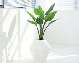Height 110cm Artificial Banana Tree Environmental Friendly