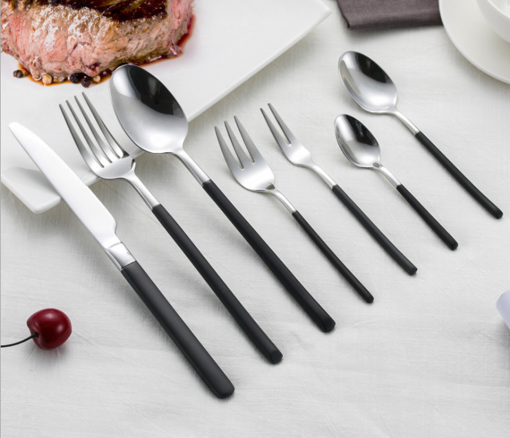NEWTO Stainless Steel Hotel Cutlery Set/Banquet Tableware/Dinnerware Whole Series