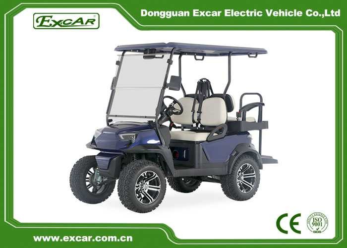 2+2 Seats Lifed Hunting Electric Golf Carts New Design Popullar Model with Flip Flap Rear Seat