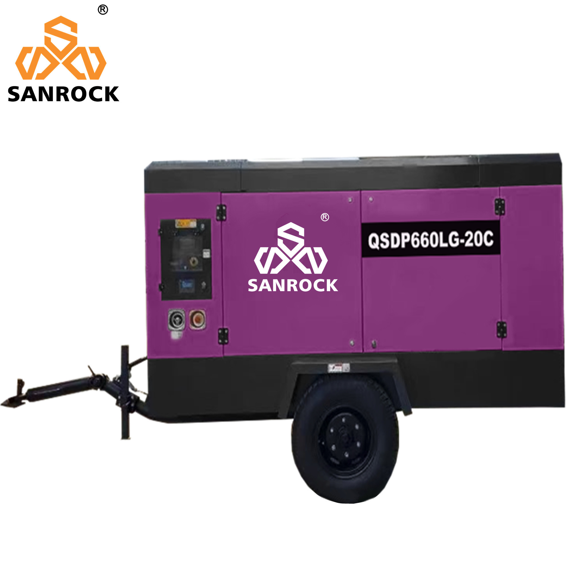 Screw Diesel Air Compressor Rotary Screw Air Compressor Equipment