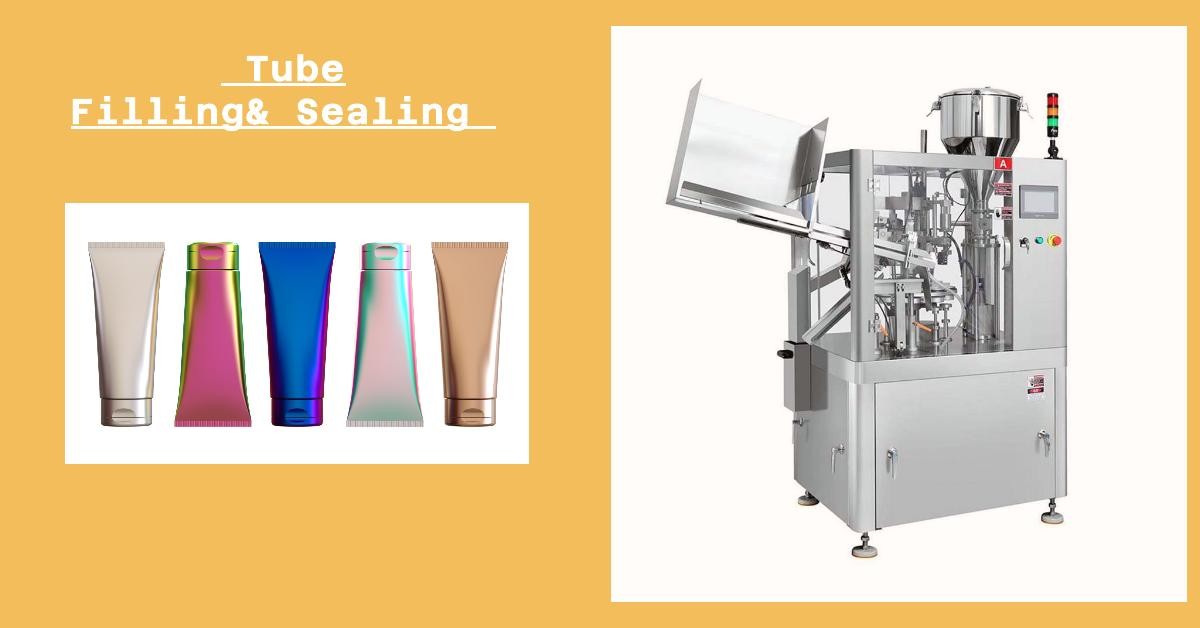 High Accuracy Servo-Driven Piston Type Cosmetic Tube Filling Machine