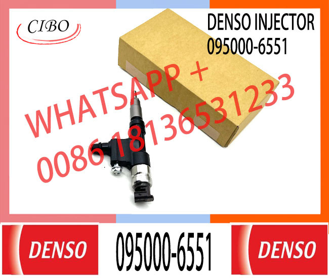 diesel fuel injection common rail injector 095000-6551 095000-6551