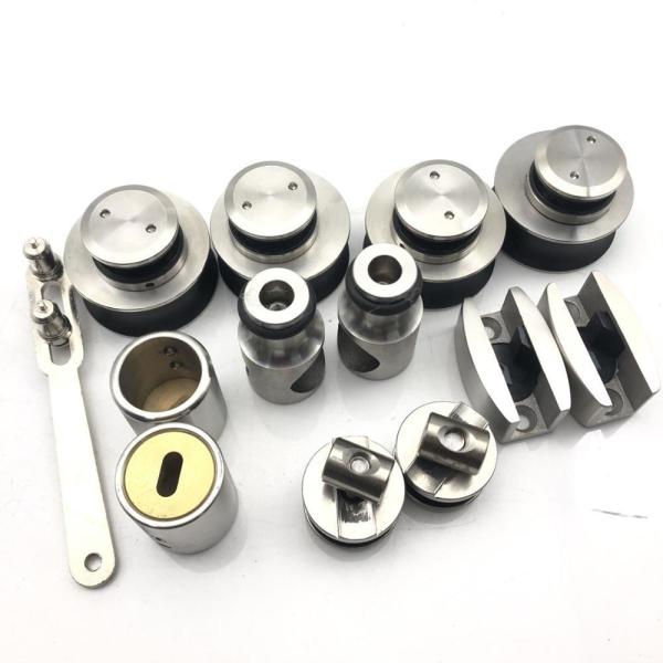 Sliding Door Fitting for 12MM Glass Modern Round Shape Bar Glass Shower Door